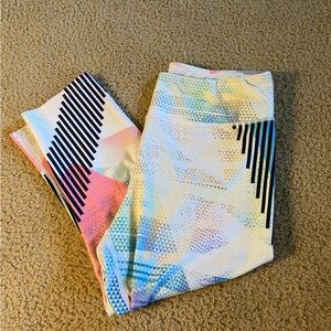 Colorful Fila 3/4 Leggings